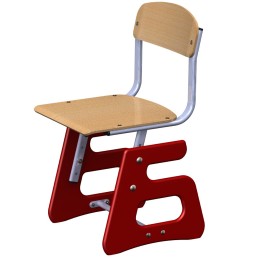 Ученический стул "Азбука Б" фанера